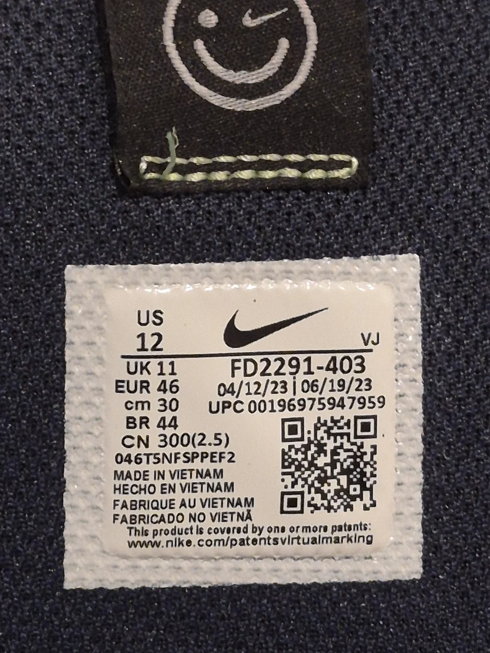 Nike Interact Run Athletic Running Shoes  Men's Size US 12
